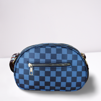 Checks Pattern Sling Bag