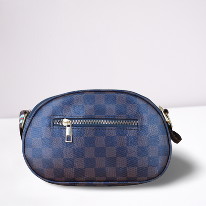 Checks Pattern Sling Bag